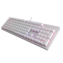 Genesis THOR 303 , Mechanical Gaming Keyboard , Wired , US , White , USB Type-A , Outemu Peach Silent