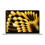 Apple MacBook , Air , Starlight , 13 , 2560 x 1664 pixels , Apple M3 , 16 GB , Solid-state drive capacity 512 GB , Apple M3 chip 8-core CPU/10-core GPU , macOS , 802.11ax , Bluetooth version 5.0 , Keyboard language Russian , Keyboard backlit , Warranty 12