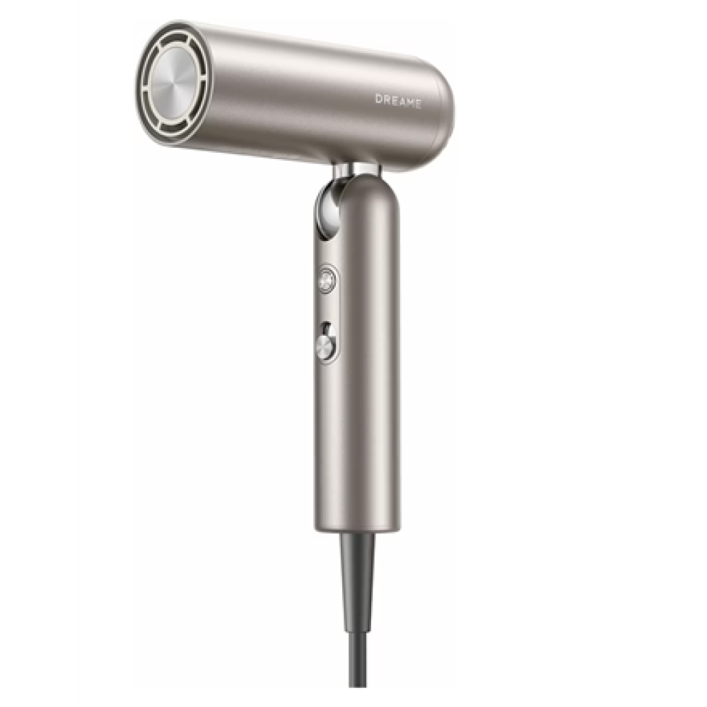 Dreame , Hair dryer , AHD51 Pocket Pro , 1300 W , Number of temperature settings 5 , Ionic function , Titanium Gold