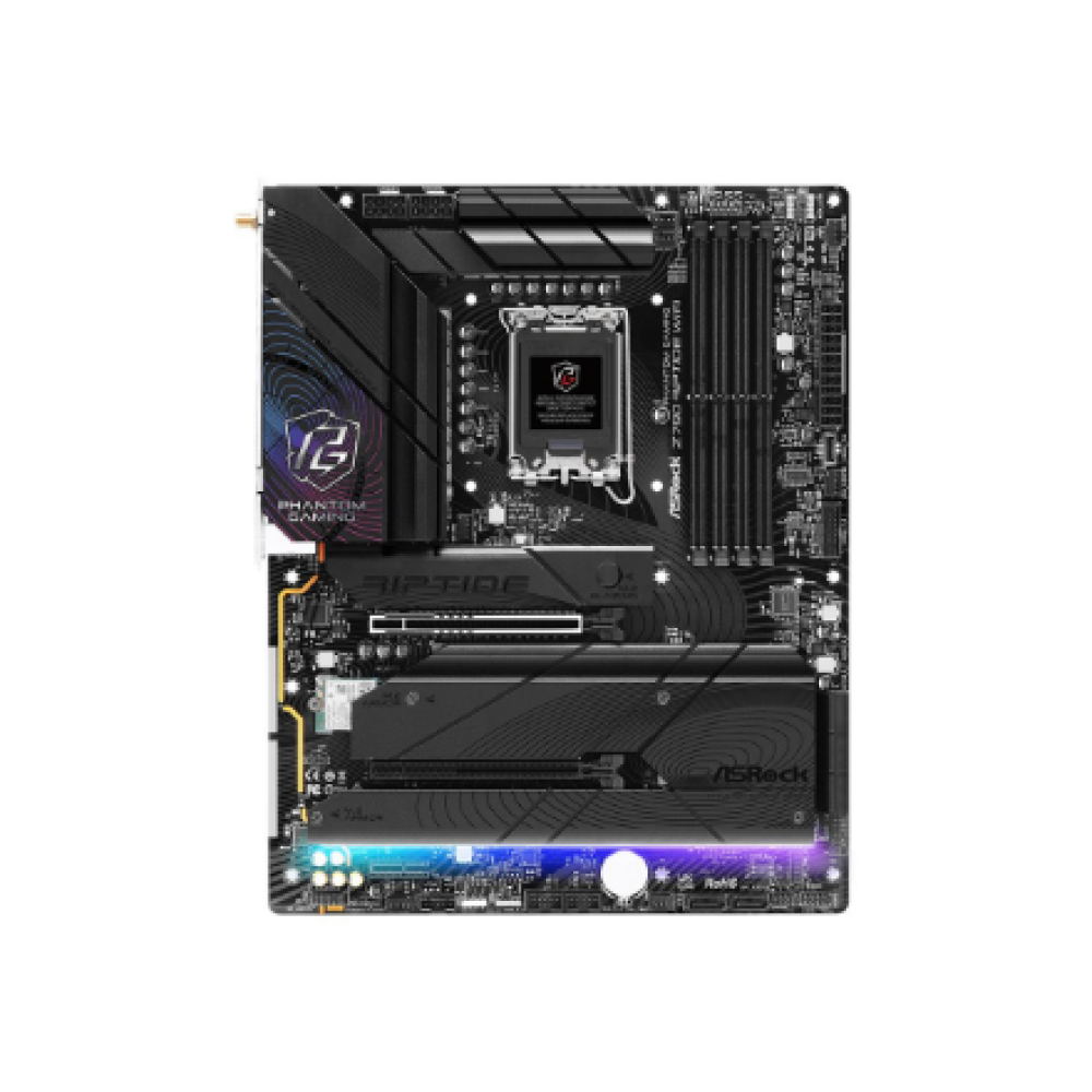 ASRock Z790 RIPTIDE WIFI , Processor family Intel , Processor socket LGA1700 , DDR5 , Supported hard disk drive interfaces SATA, M.2 , Number of SATA connectors 8