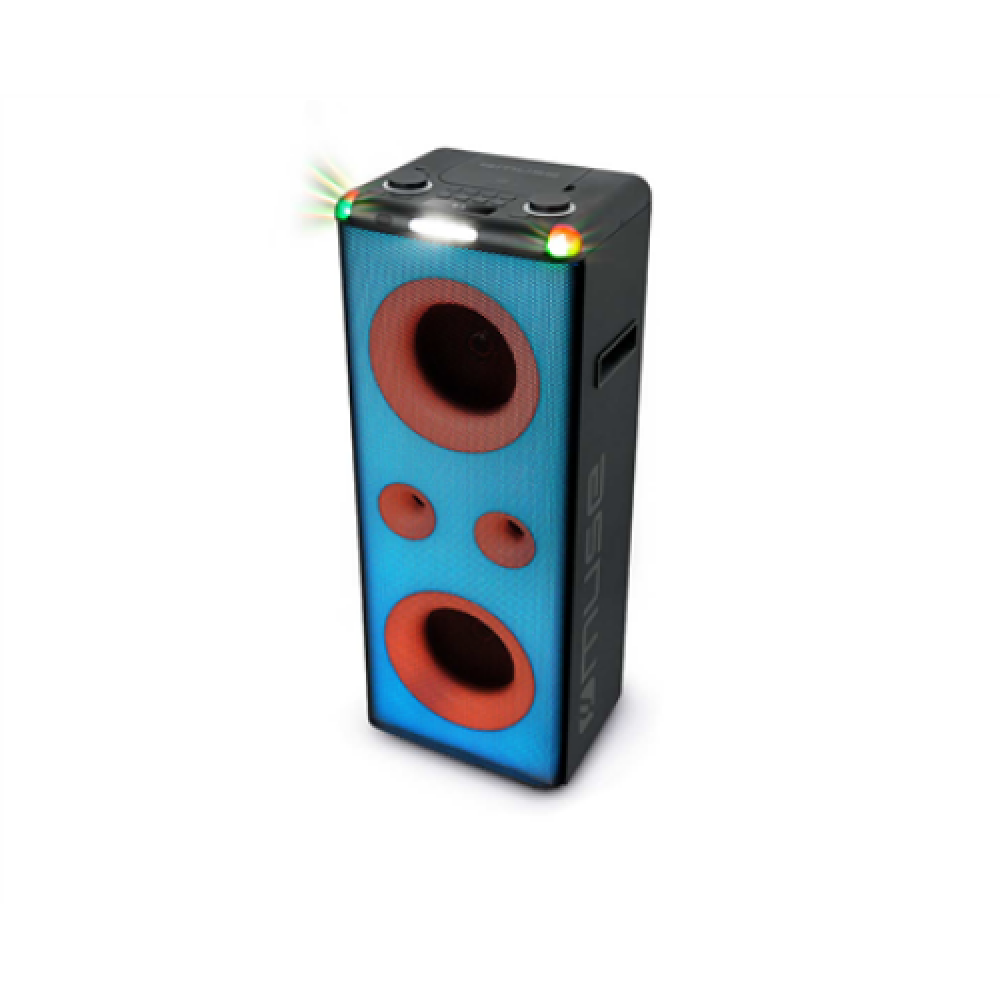 Speaker box with shop usb port