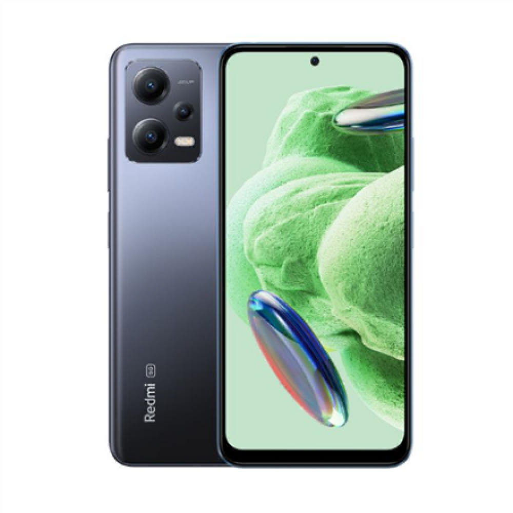 Xiaomi , Redmi , Note 12 5G , Onyx Gray , 6.67 , AMOLED , Qualcomm SM4375 , Snapdragon 4 Gen 1 (6 nm) , Internal RAM 4 GB , 128 GB , MicroSDXC , Dual SIM , Nano-SIM , 4G , 5G , Main camera 48+8+2 MP , Secondary camera 13 MP , Android , 12 , 5000 mAh