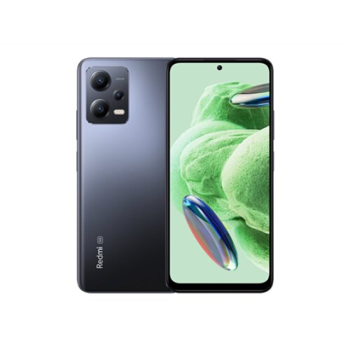 Xiaomi , Redmi , Note 12 5G , Onyx Gray , 6.67 , AMOLED , Qualcomm SM4375 , Snapdragon 4 Gen 1 (6 nm) , Internal RAM 4 GB , 128 GB , MicroSDXC , Dual SIM , Nano-SIM , 4G , 5G , Main camera 48+8+2 MP , Secondary camera 13 MP , Android , 12 , 5000 mAh