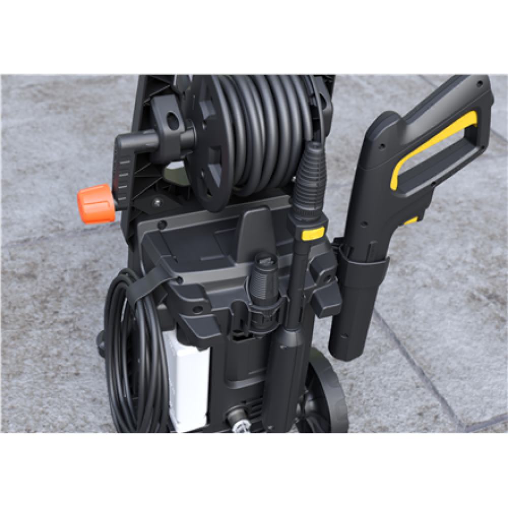 STANLEY SXPW16PE High Pressure Washer with Patio Cleaner (1600 W, 125 bar, 420 l/h) , Stanley 1600 W , 125 bar , 420 l/h