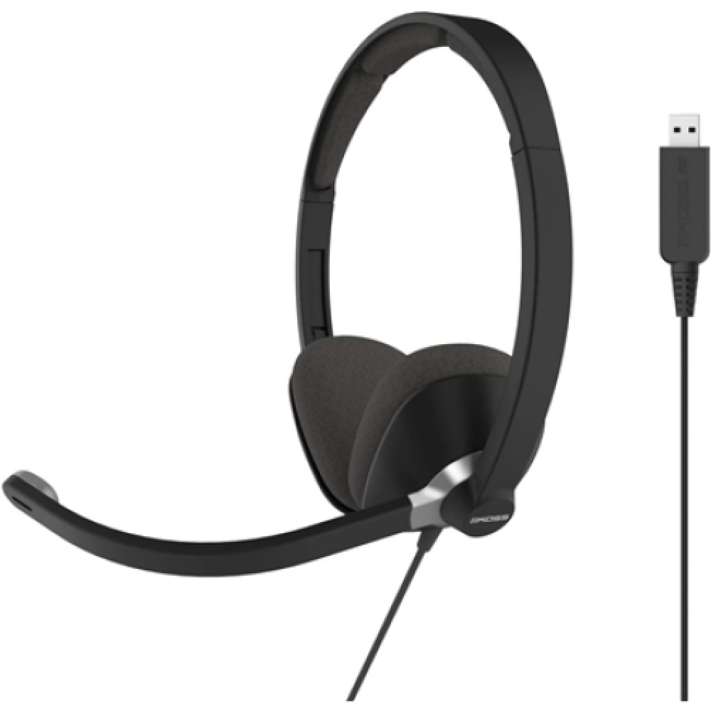 Koss , USB Communication Headsets , CS300 , Wired , On-Ear , Microphone , Noise canceling , Black