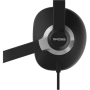 Koss , USB Communication Headsets , CS300 , Wired , On-Ear , Microphone , Noise canceling , Black