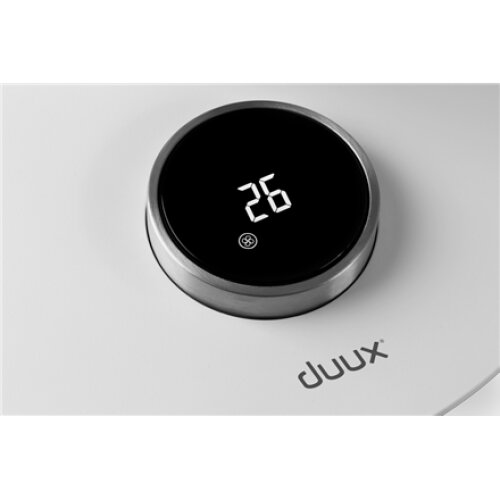 Duux , Smart Fan , Whisper Flex Smart with Battery Pack , Stand Fan , White , Diameter 34 cm , Number of speeds 26 , Oscillation , 2-22 W , Remote control , Timer