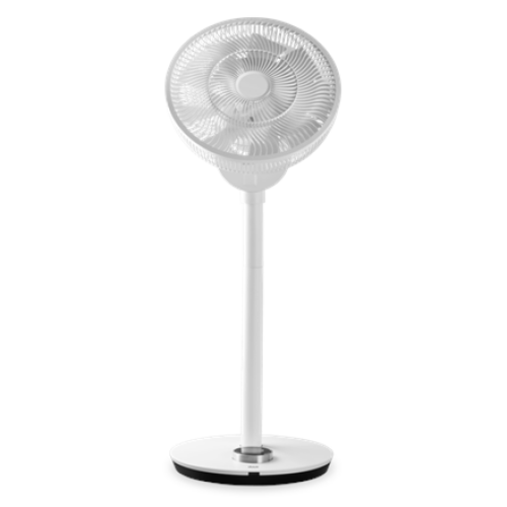 Duux , Smart Fan , Whisper Flex Smart with Battery Pack , Stand Fan , White , Diameter 34 cm , Number of speeds 26 , Oscillation , 2-22 W , Remote control , Timer