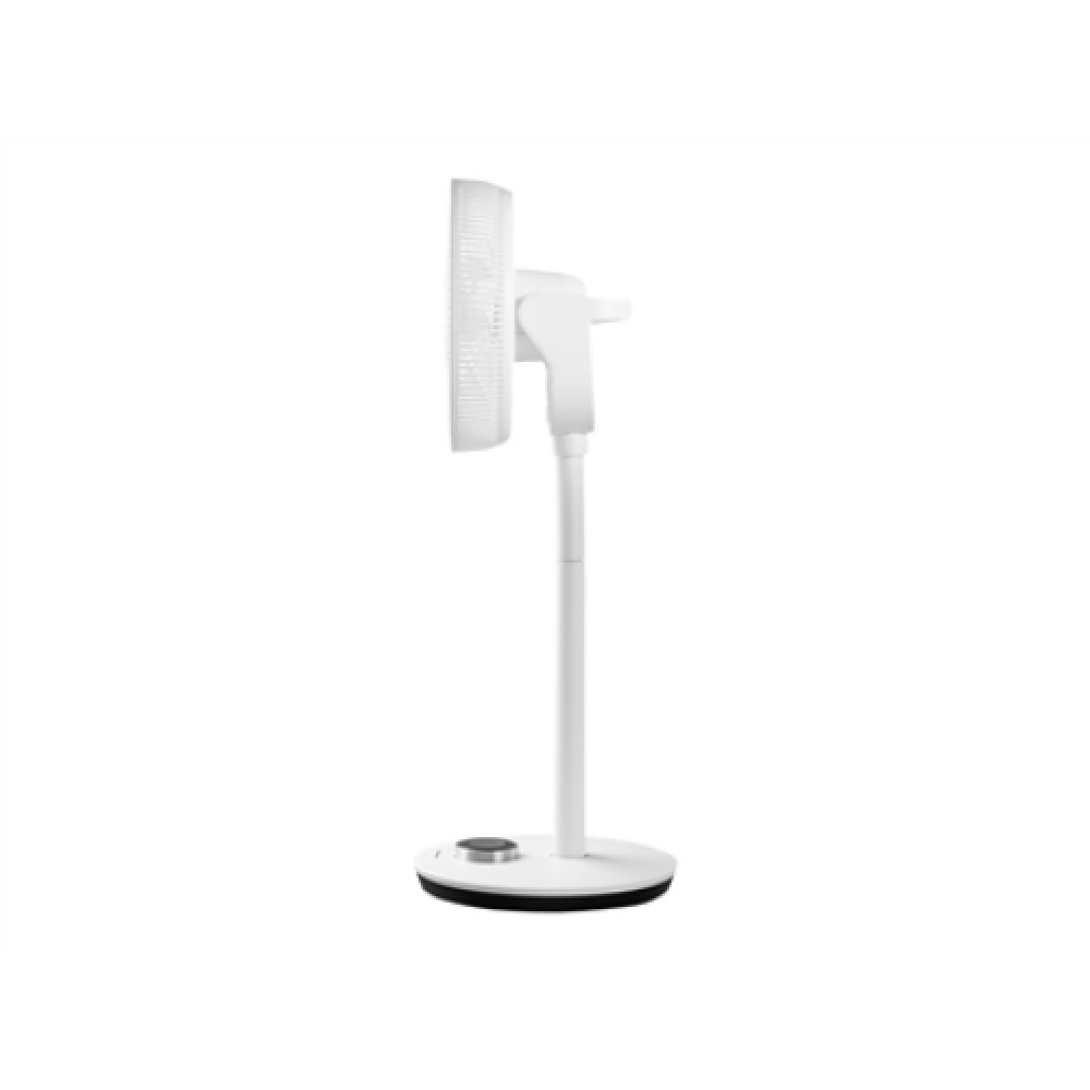 Duux , Smart Fan , Whisper Flex Smart with Battery Pack , Stand Fan , White , Diameter 34 cm , Number of speeds 26 , Oscillation , 2-22 W , Remote control , Timer
