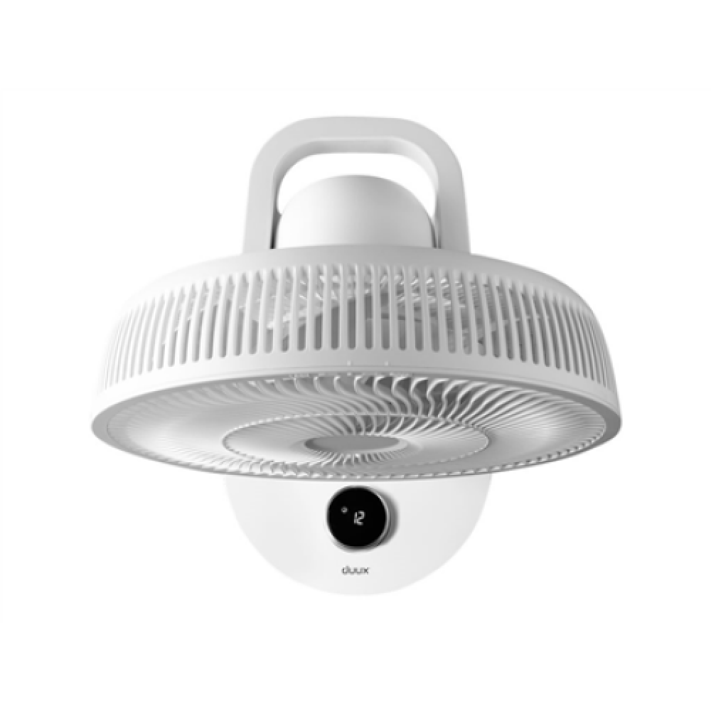 Duux , Smart Fan , Whisper Flex Smart with Battery Pack , Stand Fan , White , Diameter 34 cm , Number of speeds 26 , Oscillation , 2-22 W , Remote control , Timer