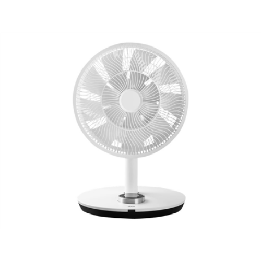 Duux , Smart Fan , Whisper Flex Smart with Battery Pack , Stand Fan , White , Diameter 34 cm , Number of speeds 26 , Oscillation , 2-22 W , Remote control , Timer
