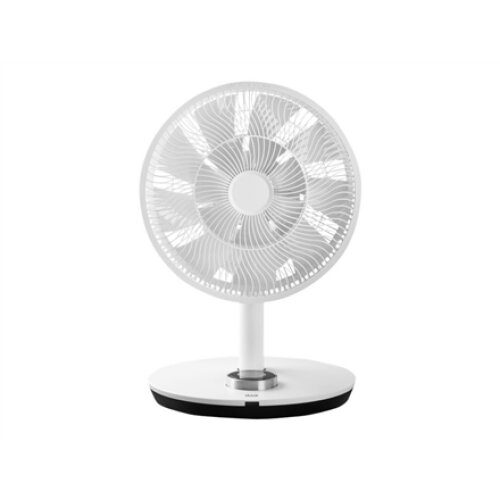 Duux , Smart Fan , Whisper Flex Smart with Battery Pack , Stand Fan , White , Diameter 34 cm , Number of speeds 26 , Oscillation , 2-22 W , Remote control , Timer