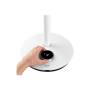 Duux , Smart Fan , Whisper Flex Smart with Battery Pack , Stand Fan , White , Diameter 34 cm , Number of speeds 26 , Oscillation , 2-22 W , Remote control , Timer