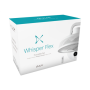 Duux , Smart Fan , Whisper Flex Smart with Battery Pack , Stand Fan , White , Diameter 34 cm , Number of speeds 26 , Oscillation , 2-22 W , Remote control , Timer