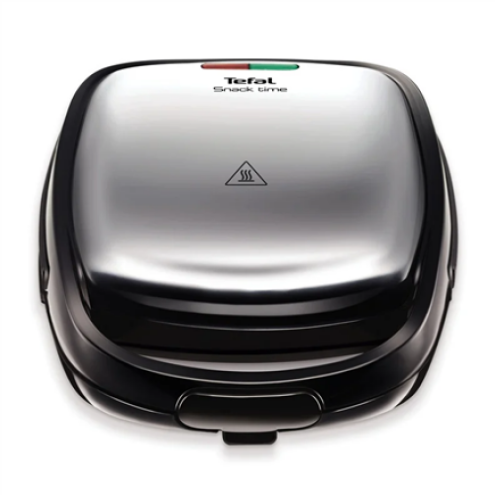 TEFAL , Sandwich Maker , SW341D12 Snack Time , 700 W , Number of plates 2 , Stainless Steel/Black