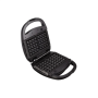 TEFAL , Sandwich Maker , SW341D12 Snack Time , 700 W , Number of plates 2 , Stainless Steel/Black
