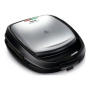 TEFAL , Sandwich Maker , SW341D12 Snack Time , 700 W , Number of plates 2 , Stainless Steel/Black