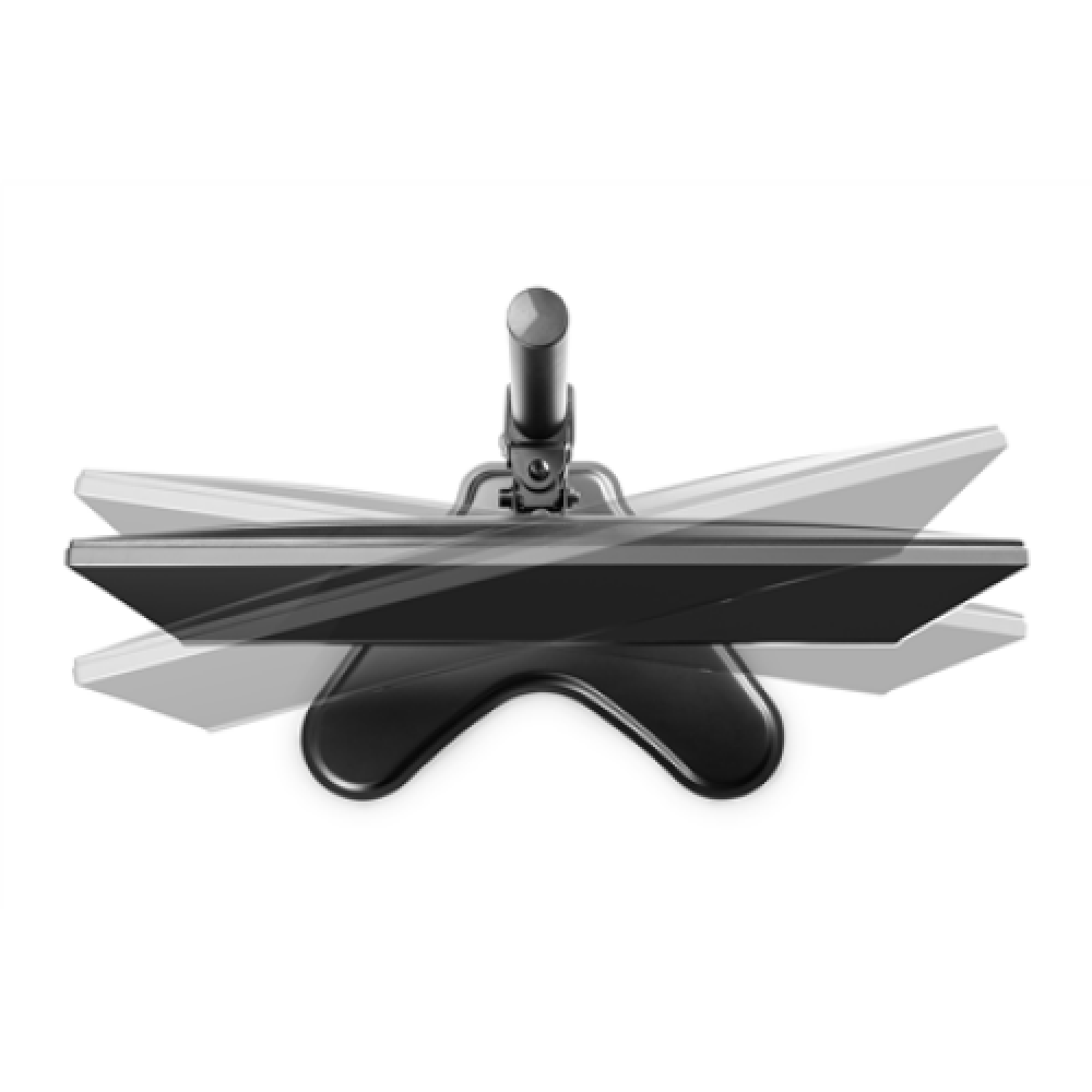 Digitus , Desk Mount , Adjustable Height, Rotate, Swivel , Black