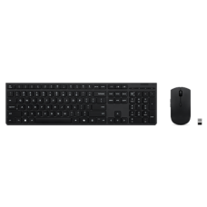 Lenovo Professional Wireless Rechargeable Combo Keyboard and Mouse , Keyboard and Mouse Set , Wireless , Mouse included , US English , Bluetooth , Grey Lenovo Professional Wireless Rechargeable Combo Keyboard and Mouse , Keyboard and Mouse Set , Wireless , Mouse included , US English , Bluetooth , Grey
