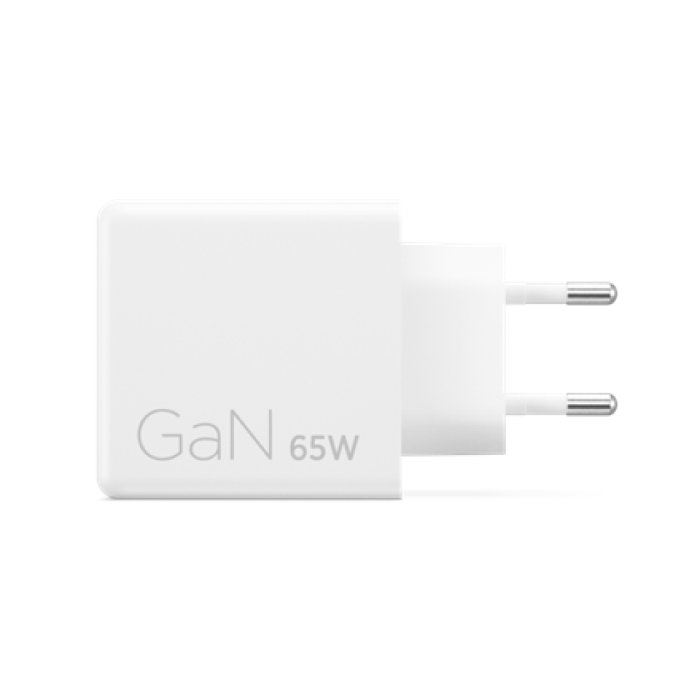 Lenovo Dual USB-C 65W GaN Charger , USB-C , 65 W , Charger