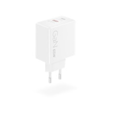 Lenovo Dual USB-C 65W GaN Charger , Charger , USB-C , 65 W