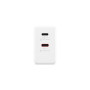 Lenovo Dual USB-C 65W GaN Charger , Charger , USB-C , 65 W