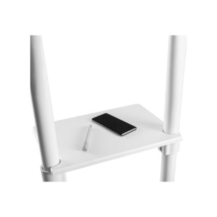 Neomounts Floor stand , NS-M1250WHITE TV trolley , Rotate, Tilt , 37-70 , Maximum weight (capacity) 70 kg , White