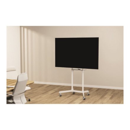 Neomounts Floor stand , NS-M1250WHITE TV trolley , Rotate, Tilt , 37-70 , Maximum weight (capacity) 70 kg , White