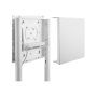 Neomounts Floor stand , NS-M1250WHITE TV trolley , Rotate, Tilt , 37-70 , Maximum weight (capacity) 70 kg , White