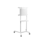 Neomounts Floor stand , NS-M1250WHITE TV trolley , Rotate, Tilt , 37-70 , Maximum weight (capacity) 70 kg , White