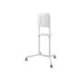 Neomounts Floor stand , NS-M1250WHITE TV trolley , Rotate, Tilt , 37-70 , Maximum weight (capacity) 70 kg , White