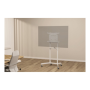 Neomounts Floor stand , NS-M1250WHITE TV trolley , Rotate, Tilt , 37-70 , Maximum weight (capacity) 70 kg , White