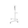 Neomounts Floor stand , NS-M1250WHITE TV trolley , Rotate, Tilt , 37-70 , Maximum weight (capacity) 70 kg , White