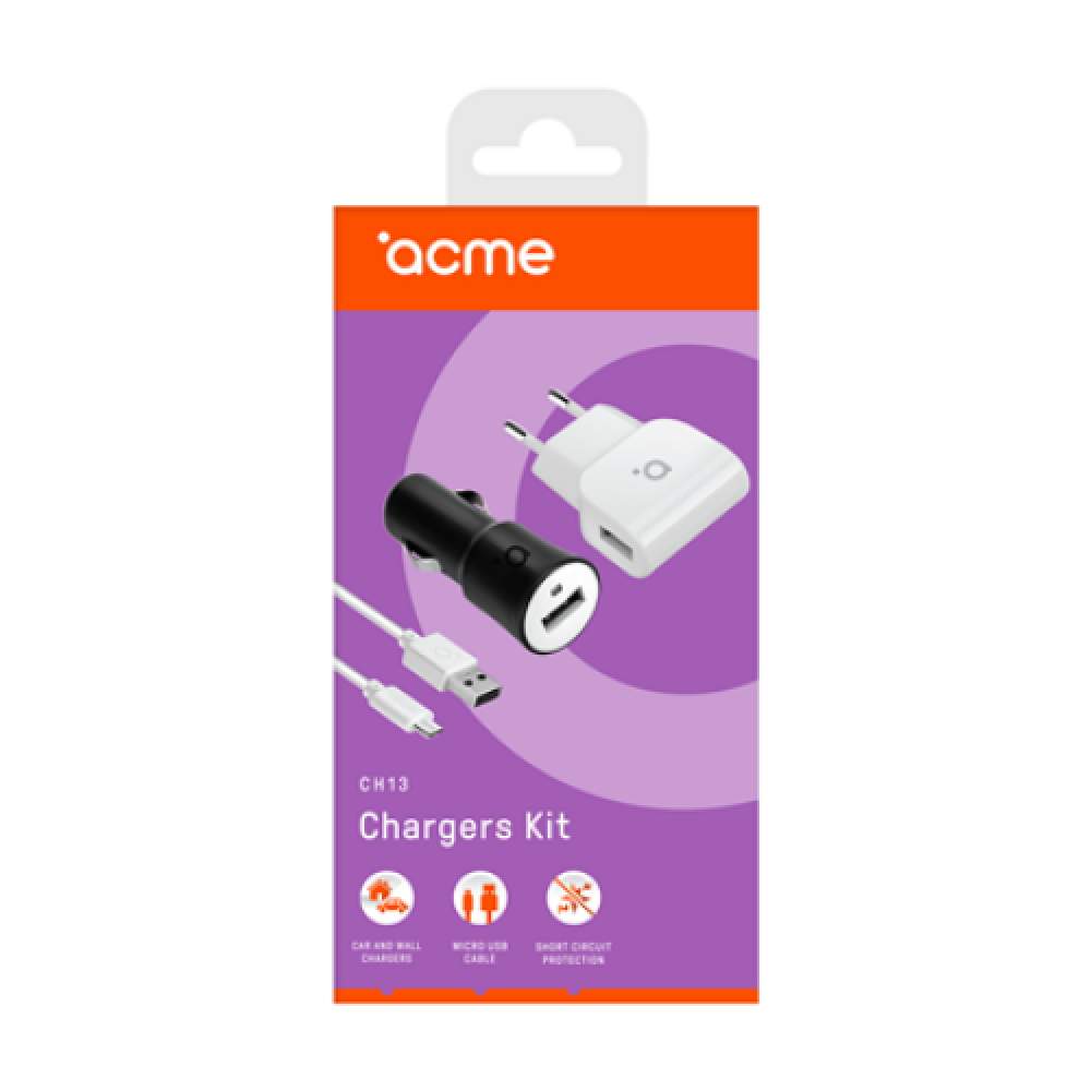 Acme , USB Type-A , CH13 , Chargers kit
