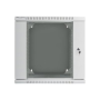 Lanberg , Rack cabinet 19 double-section wall-mount 12U/600x600 (flat pack) , WF02-6612-10S , Grey