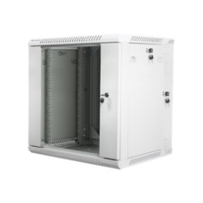 Lanberg , Rack cabinet 19 double-section wall-mount 12U/600x600 (flat pack) , WF02-6612-10S , Grey