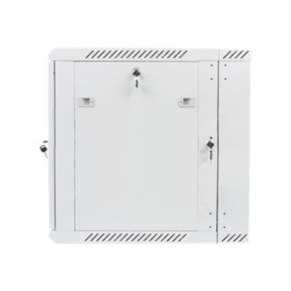 Lanberg , Rack cabinet 19 double-section wall-mount 12U/600x600 (flat pack) , WF02-6612-10S , Grey