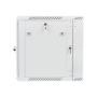 Lanberg , Rack cabinet 19 double-section wall-mount 12U/600x600 (flat pack) , WF02-6612-10S , Grey