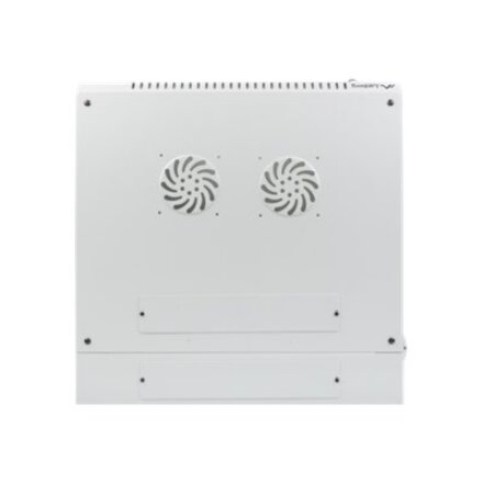 Lanberg , Rack cabinet 19 double-section wall-mount 12U/600x600 (flat pack) , WF02-6612-10S , Grey