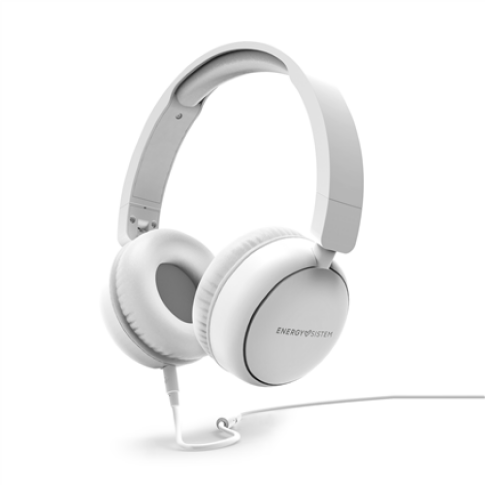 457649 Energy Sistem Headphones FunVibe Wired Over-Ear Microphone White