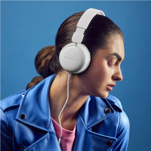 Energy Sistem Headphones FunVibe Wired Over-Ear Microphone White