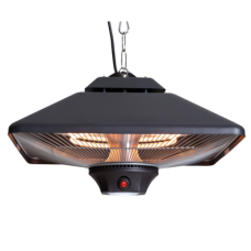 SUNRED , Heater , CE17SQ-B, Spica Bright Hanging , Infrared , 2000 W , Number of power levels , Suitable for rooms up to m² , Black , IP24