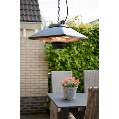 SUNRED , Heater , CE17SQ-B, Spica Bright Hanging , Infrared , 2000 W , Black , IP24