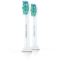 Philips , HX6012/07 , Standard Sonic toothbrush heads , Heads , For adults , Number of brush heads included 2 , Number of teeth brushing modes Does not apply