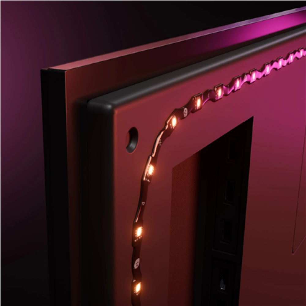 Nanoleaf 4D V2 TV Screen Mirror + Light Strips Kit (for TV & Monitor up to 65),24 W,Multicolor RGB