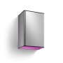Philips Hue WCA Resonate Outdoor Wall Lantern, Inox , 8 W , 2000-6500 Hue White Colour Ambiance