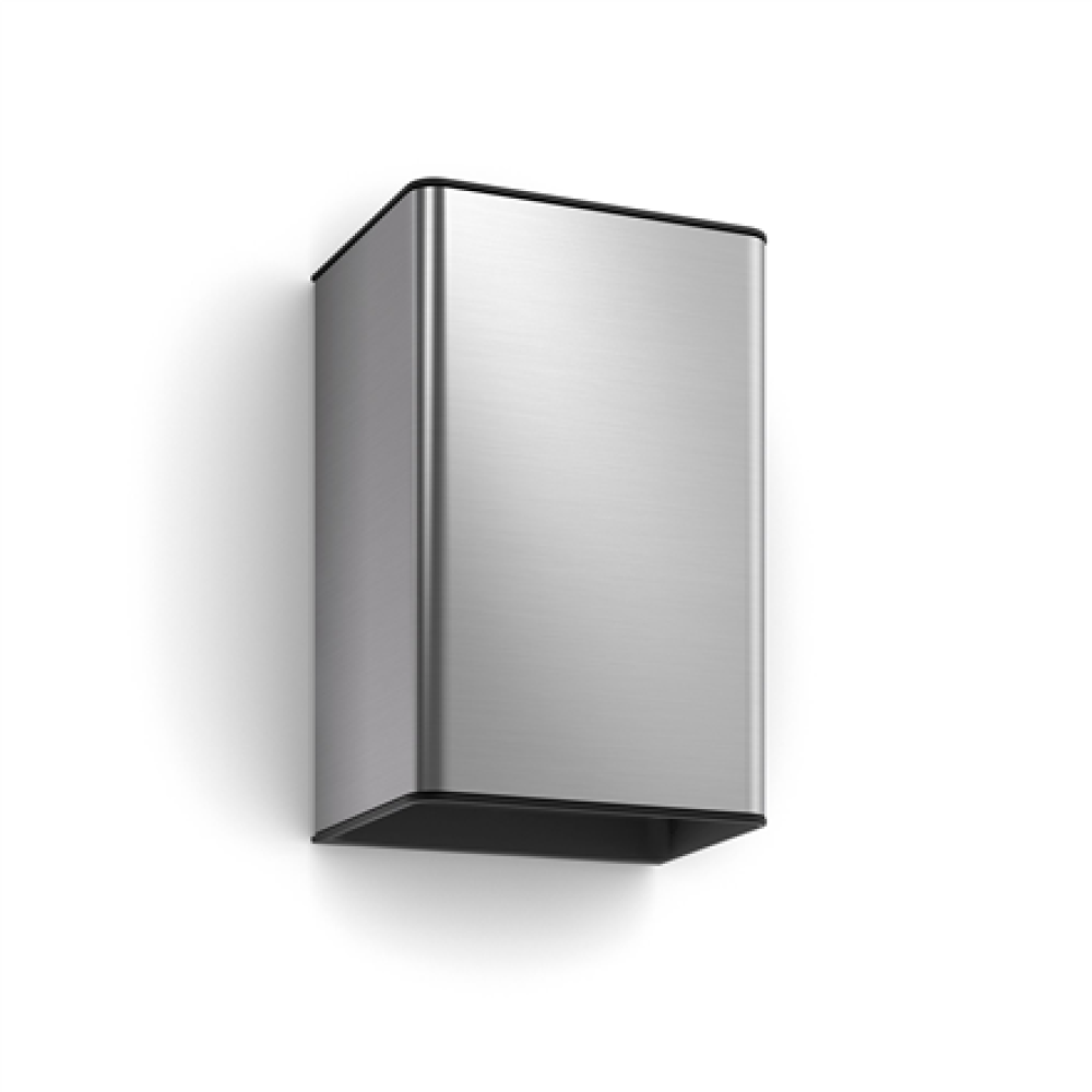 Philips Hue WCA Resonate Outdoor Wall Lantern, Inox , 8 W , 2000-6500 Hue White Colour Ambiance