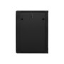 Lanberg , Rack cabinet 19 wall-mount 18U/600x600 (flat pack) with glass door , WF01-6618-10B , Black