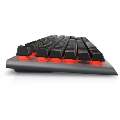 Dell , Alienware Tri-Mode AW920K , Wireless Gaming Keyboard , Wireless , Bluetooth , RGB LED light , Wireless connection , US , CHERRY MX Red , Dark Side of the Moon