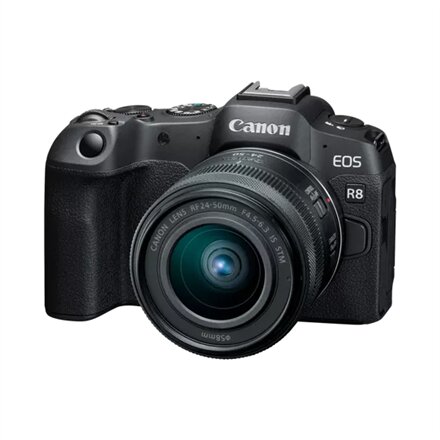 Canon , EOS R8 Mirrorless Camera Body (AIP) , Megapixel 24.2 MP , Image stabilizer , ISO sensitivity (max) 102400 , Display diagonal 3 , Wi-Fi , Video recording , Automatic, manual , CMOS